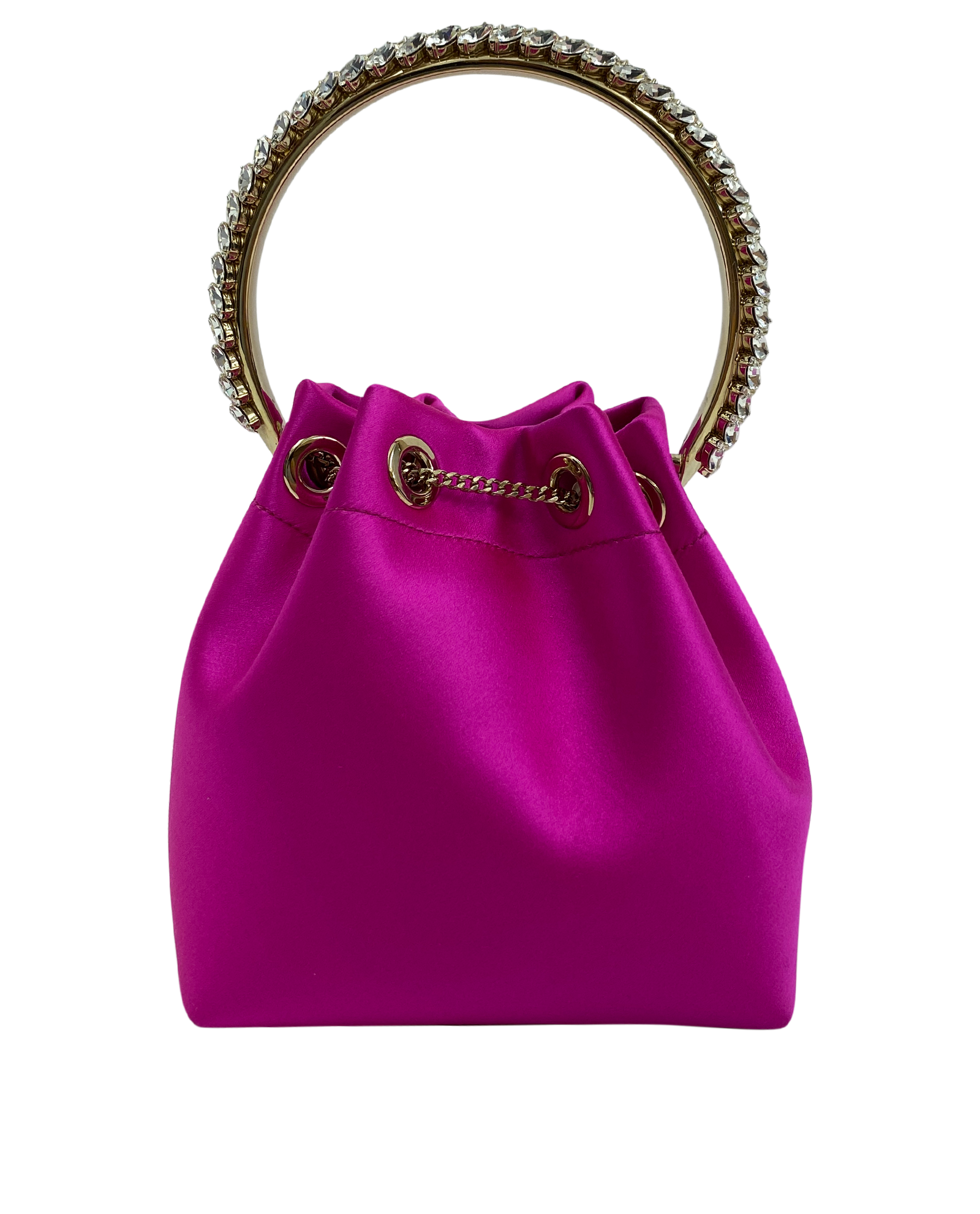 Bolso De Fiesta, 620&euro;, Bolso, Rosa, Seda - Satén, Vista trasera